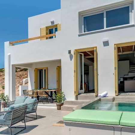 Villa Alba In Syros With Private Jacuzzi Azolimnos Zewnętrze zdjęcie