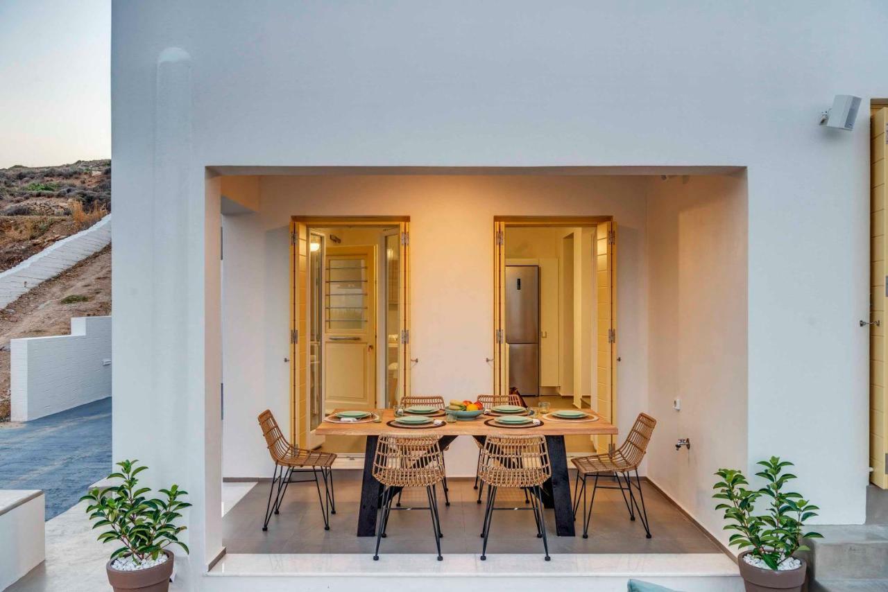 Villa Alba In Syros With Private Jacuzzi Azolimnos Zewnętrze zdjęcie