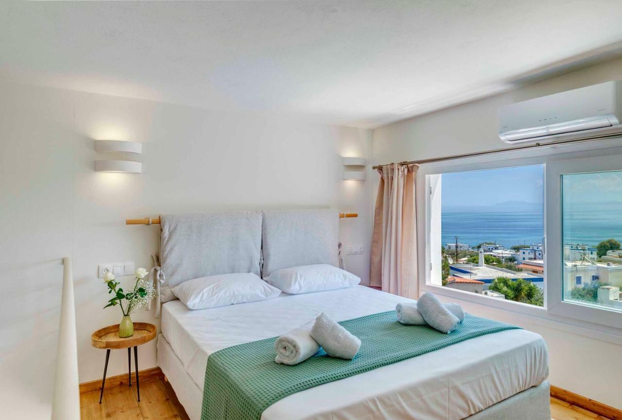 Villa Alba In Syros With Private Jacuzzi Azolimnos Zewnętrze zdjęcie