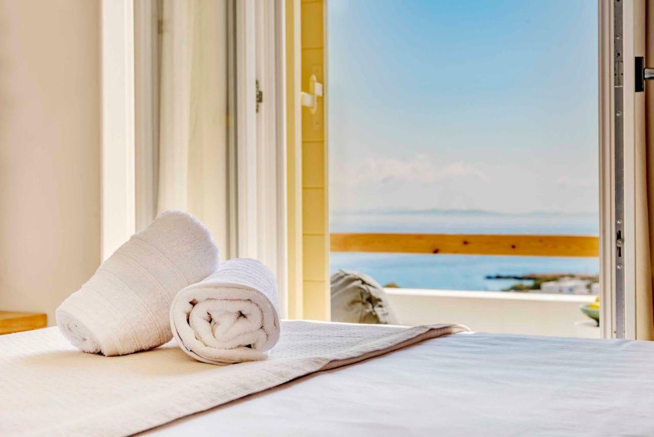 Villa Alba In Syros With Private Jacuzzi Azolimnos Zewnętrze zdjęcie